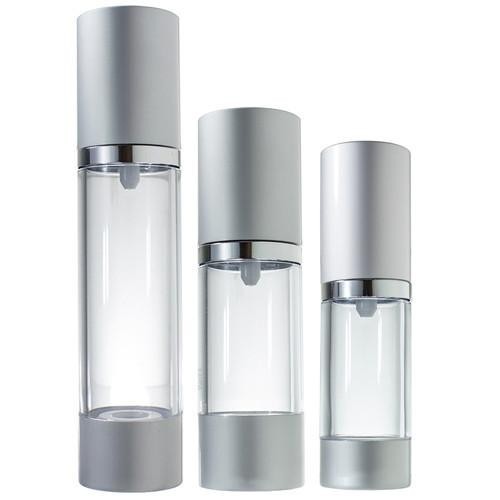 120ml Silver Airless Pump Bottle